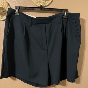 32 Degrees Women's High-Waist Tailored Shorts - Black